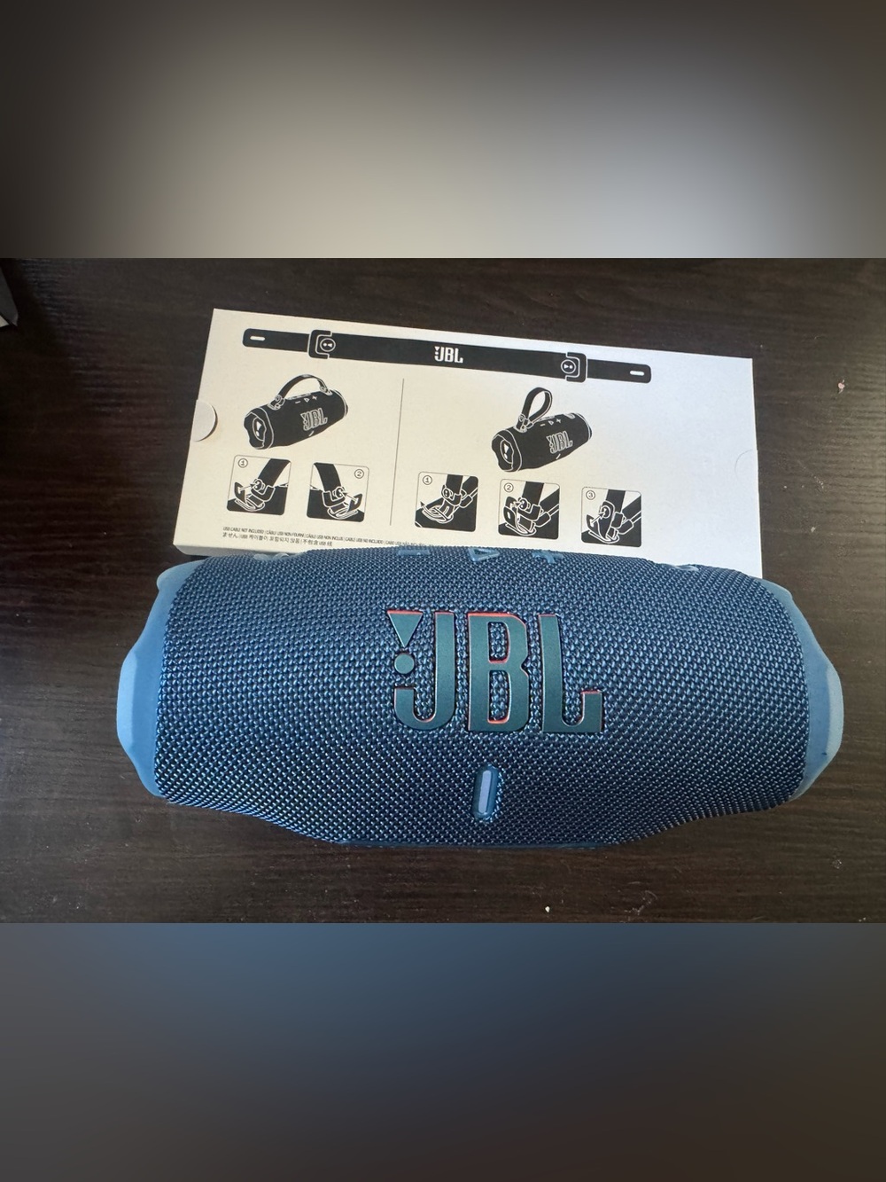 JBL Charge 6 Portable Bluetooth Speaker - Blue New